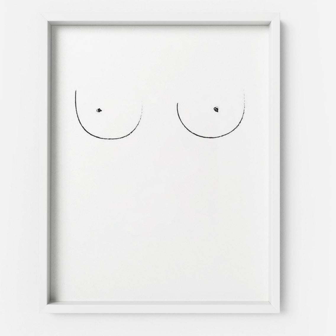 welcome all boobs Body Positive abstract boobies art Poster by