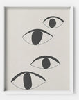 Evil Eyes 1 - THE PRINTABLE CONCEPT - Printable art posterDigital Download - 