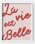 La vie est belle - THE PRINTABLE CONCEPT - Printable art posterDigital Download - 