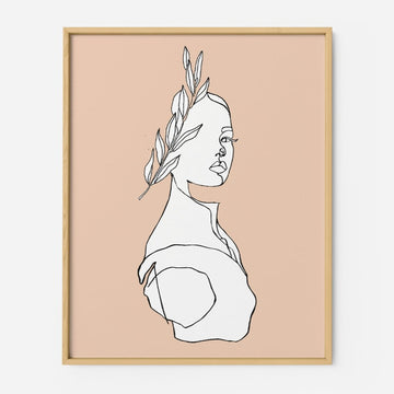 Aphrodite Pink - THE PRINTABLE CONCEPT - Printable art posterDigital Download - 