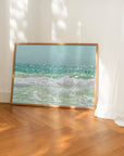   Pastel Blue Ocean sky photography print