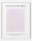  Pastels Intemporels lilac painting printable wall art