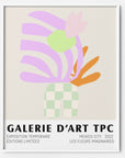Pastel Floral Artwork inspired by Matisse The Printable Concept
