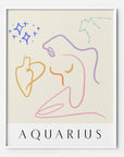 Aquarius - THE PRINTABLE CONCEPT - Printable art posterDigital Download - 