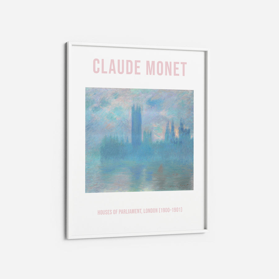 claude monet pastel museum poster print