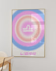 Libra ♎ printable wall art aura