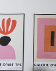 matisse 1 pink red art print poster