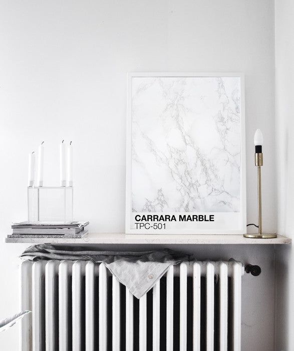CARRARA MARBLE TPC-501 - THE PRINTABLE CONCEPT - Printable art posterDigital Download - 