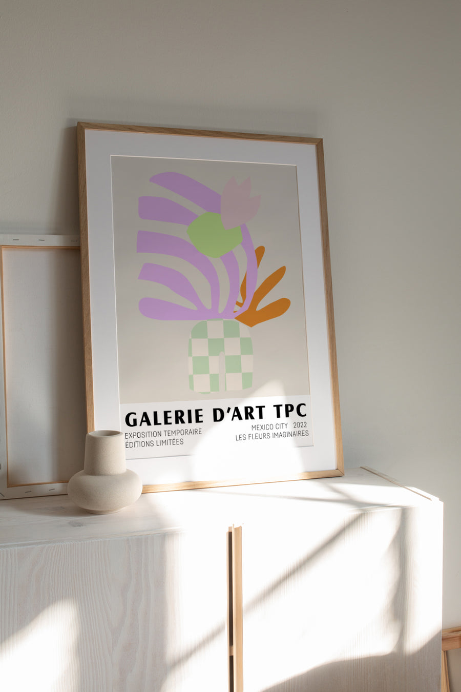 Pastel Floral Artwork inspired by Matisse The Printable Concept