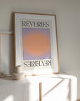 Reveries | Pastel Gradient Psychedelic Printable Wall Art