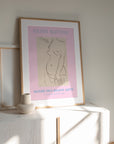 Matisse Nude Mint | Pastel Museum Art Prints