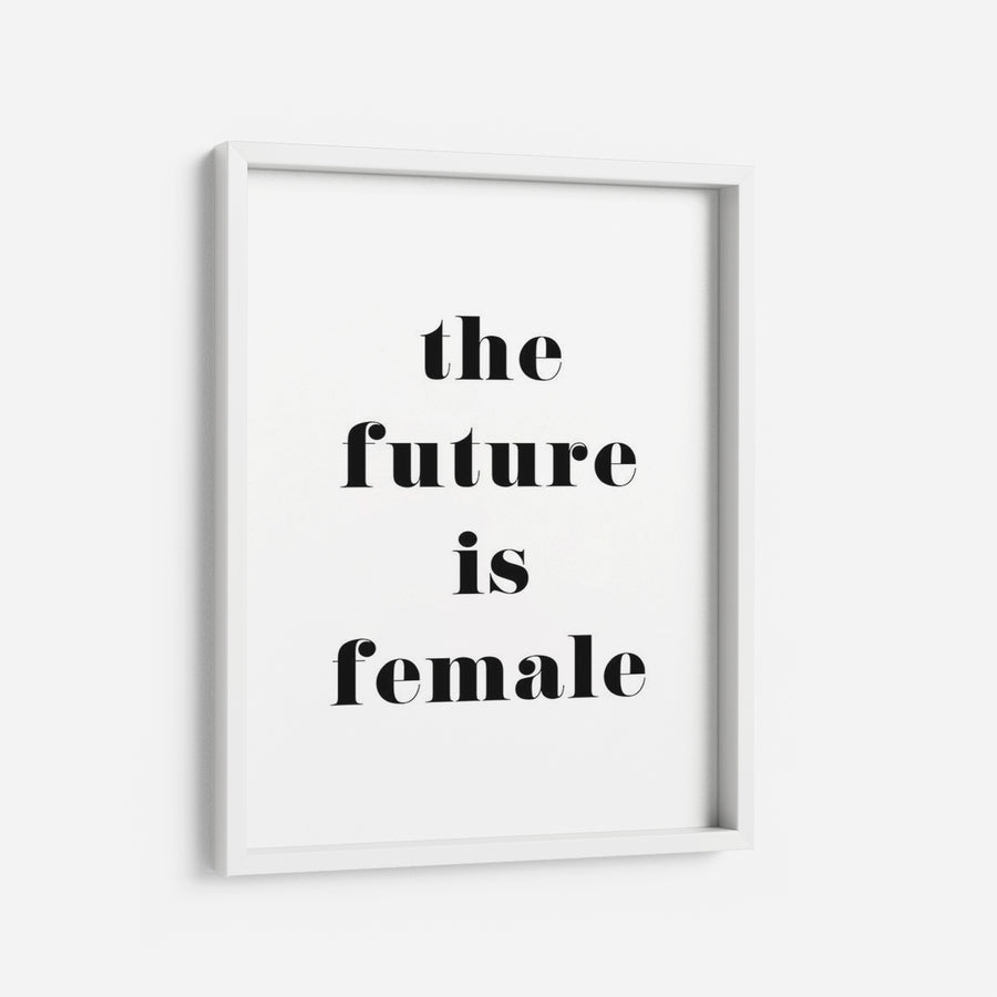 The future is female - THE PRINTABLE CONCEPT - Printable art posterDigital Download - 