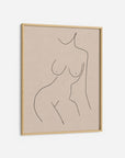 Female Nude - THE PRINTABLE CONCEPT - Printable art posterDigital Download - 