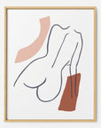 That Girl nude Art Print - THE PRINTABLE CONCEPT - Printable art posterDigital Download - 