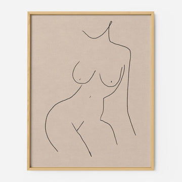 Female Nude - THE PRINTABLE CONCEPT - Printable art posterDigital Download - 