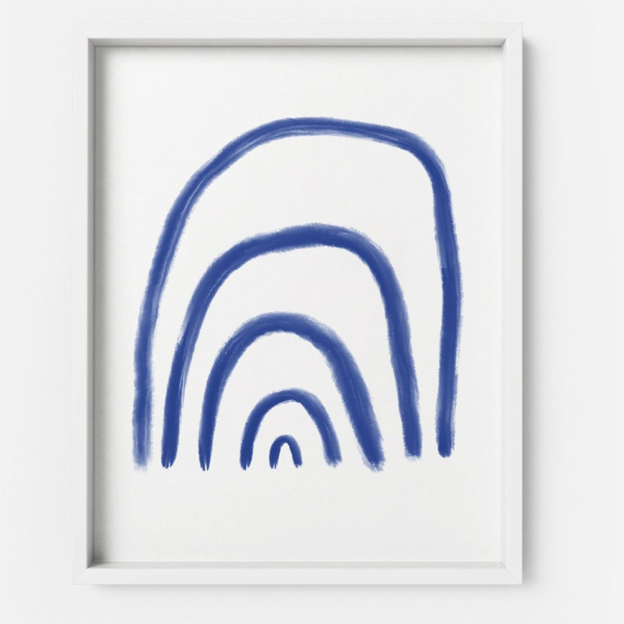 Matisse Blue Rainbow - THE PRINTABLE CONCEPT - Printable art posterDigital Download - 