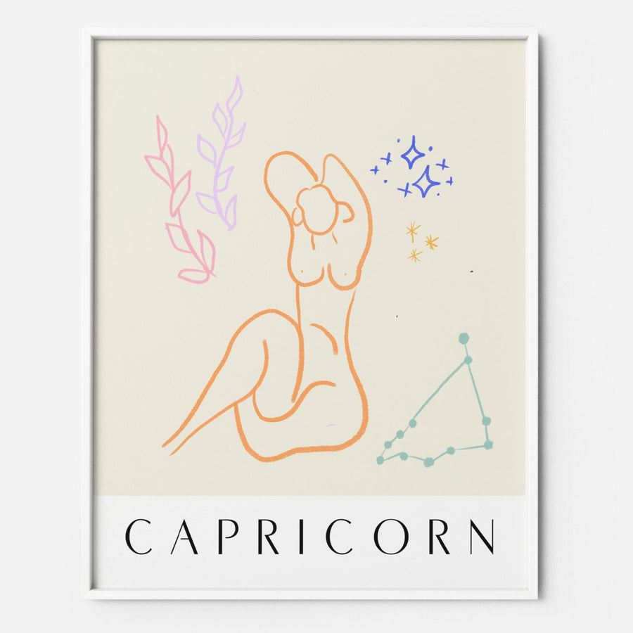 Capricorn 1 - THE PRINTABLE CONCEPT - Printable art posterDigital Download - 