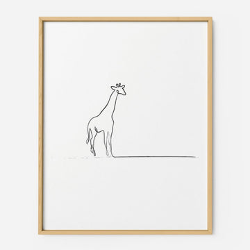 Giraffe - THE PRINTABLE CONCEPT - Printable art posterDigital Download - 