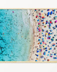 The Beach 1 | Photography Aerial View Beach Art Print Poster