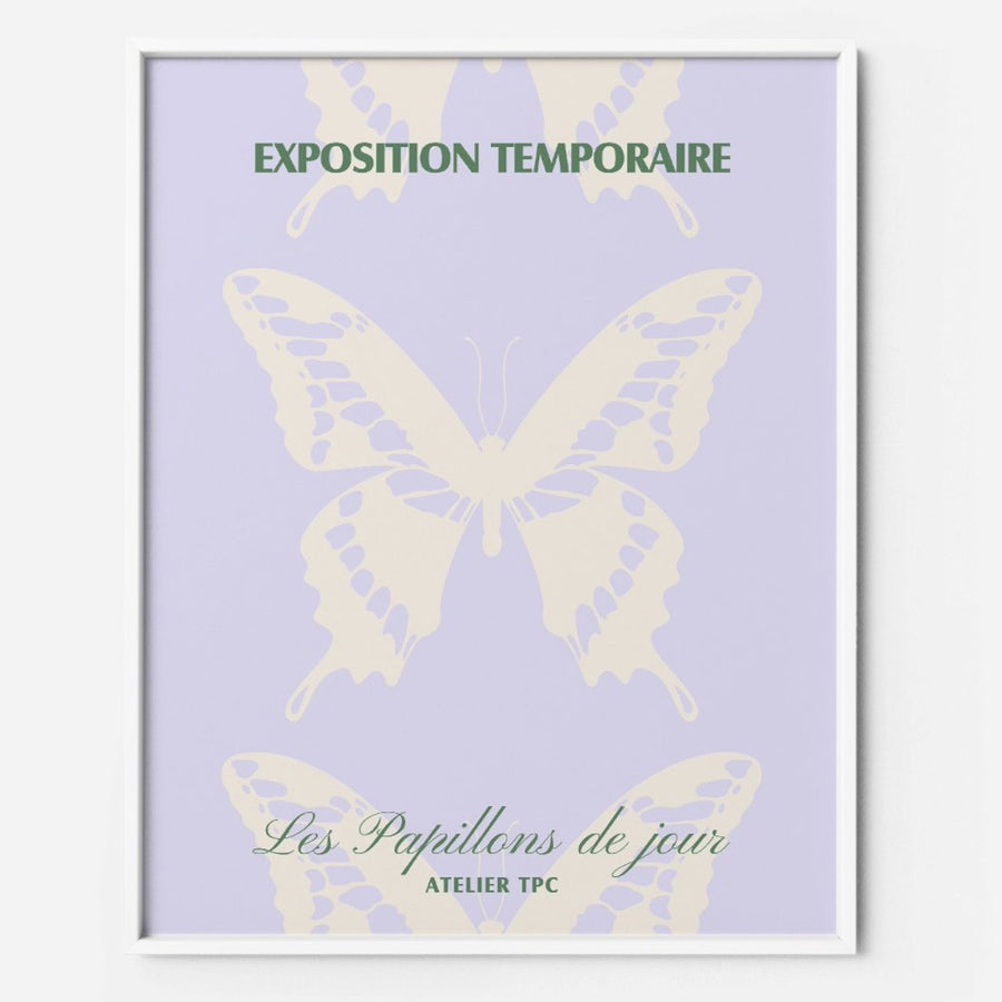 Butterfly Lilac Pastel Art Print The Printable Concept