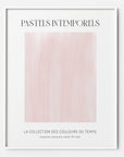 pink pastel art print