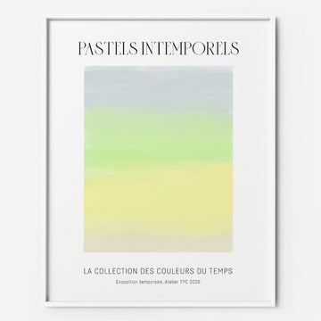 pastel painting museum art print