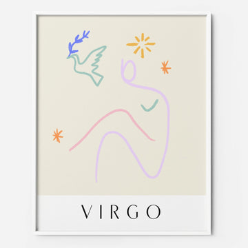 Virgo - THE PRINTABLE CONCEPT - Printable art posterDigital Download - 