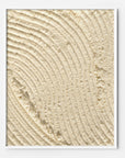 Texture Aesthetics Sand photography art print