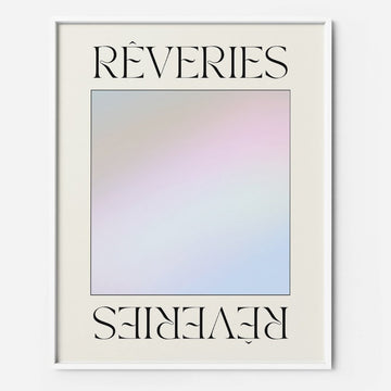 Reverie | Pastel Gradient Psychedelic Printable Wall Art