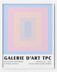 Color Block 41 geometry squares pastel art print