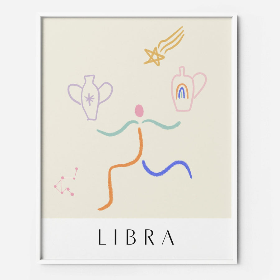 Libra - THE PRINTABLE CONCEPT - Printable art posterDigital Download - 