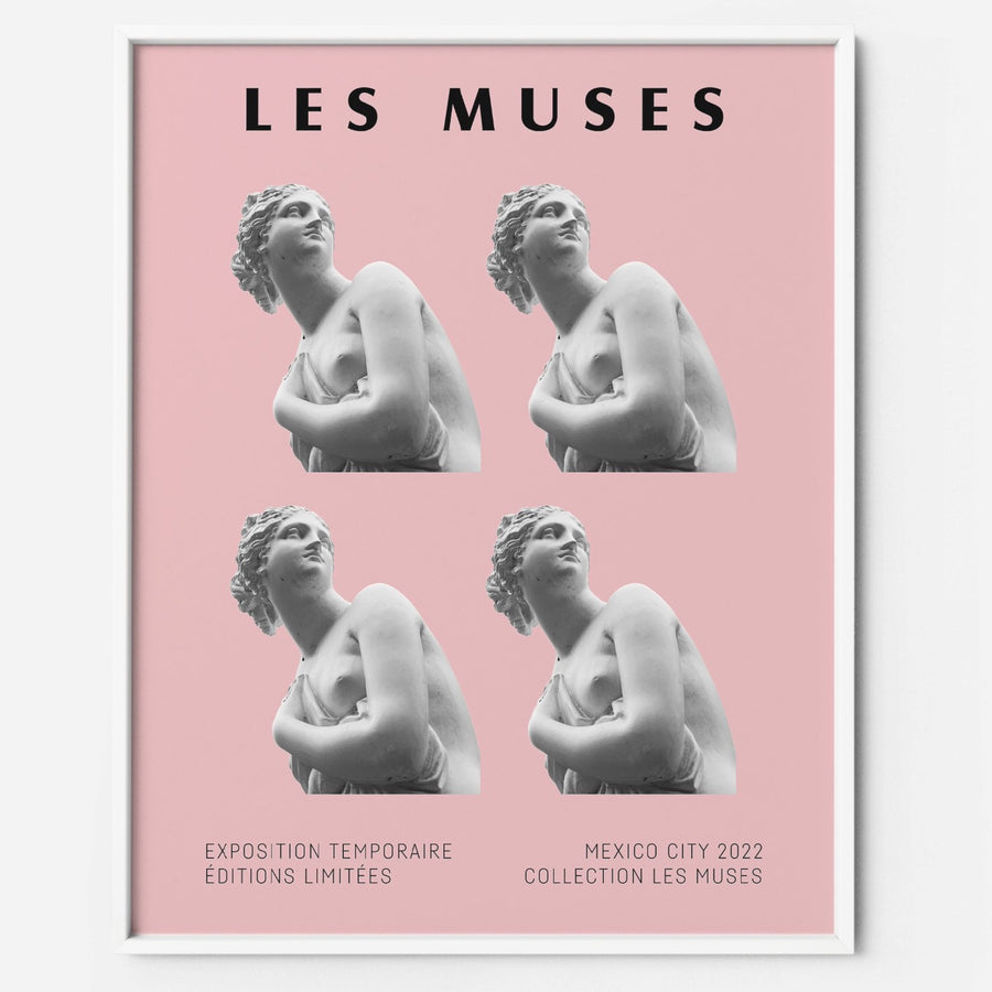  Les Muses Pink Greek Statues Bust The Printable Concept