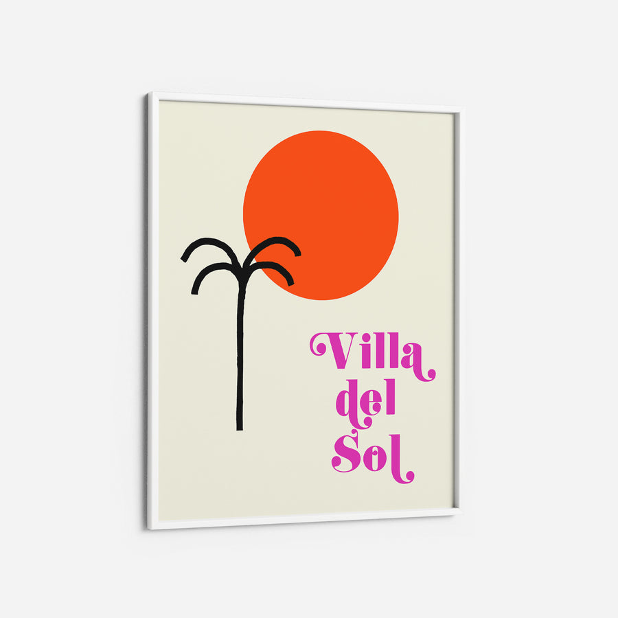 Villa del Sol - THE PRINTABLE CONCEPT - Printable art posterDigital Download - 
