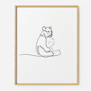Panda - THE PRINTABLE CONCEPT - Printable art posterDigital Download - 