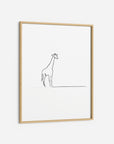 Giraffe - THE PRINTABLE CONCEPT - Printable art posterDigital Download - 