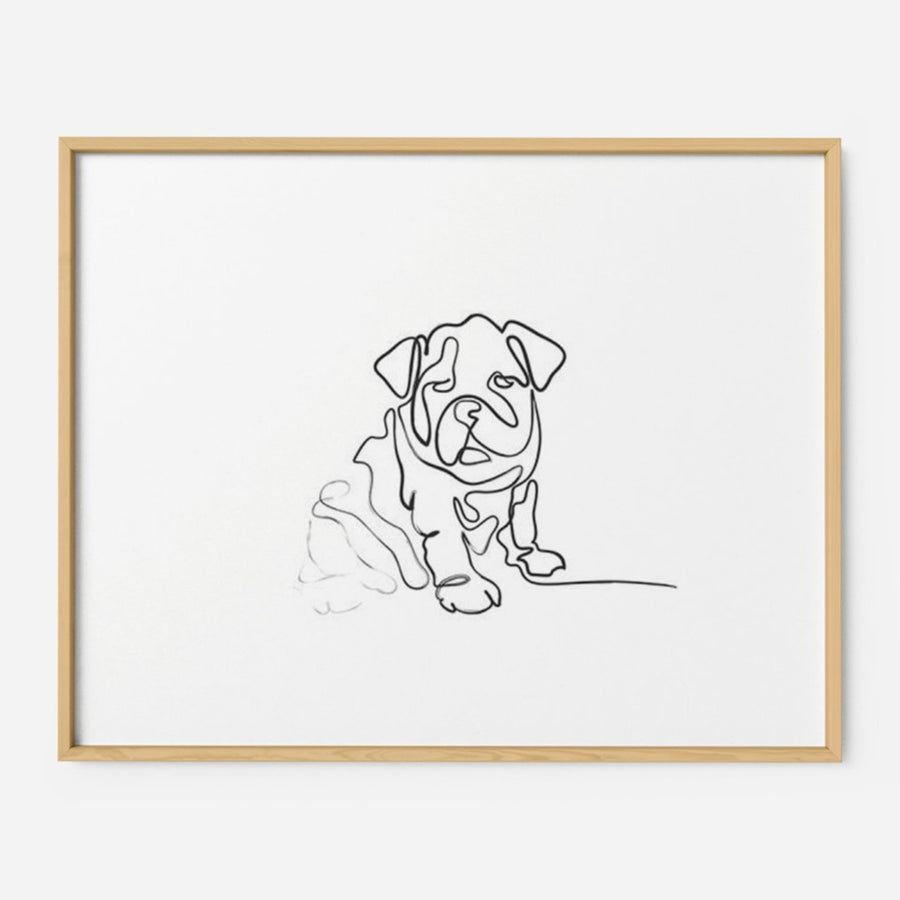 Puppy - THE PRINTABLE CONCEPT - Printable art posterDigital Download - 