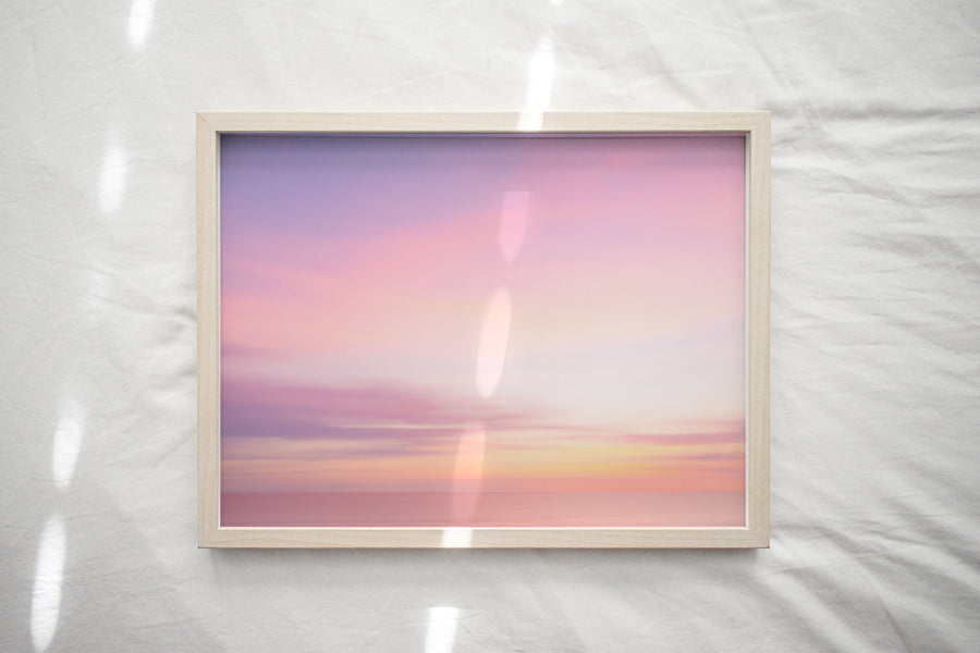 Pastel Sunset Wall Art Poster