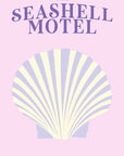 sea shell motel the printable concept art print